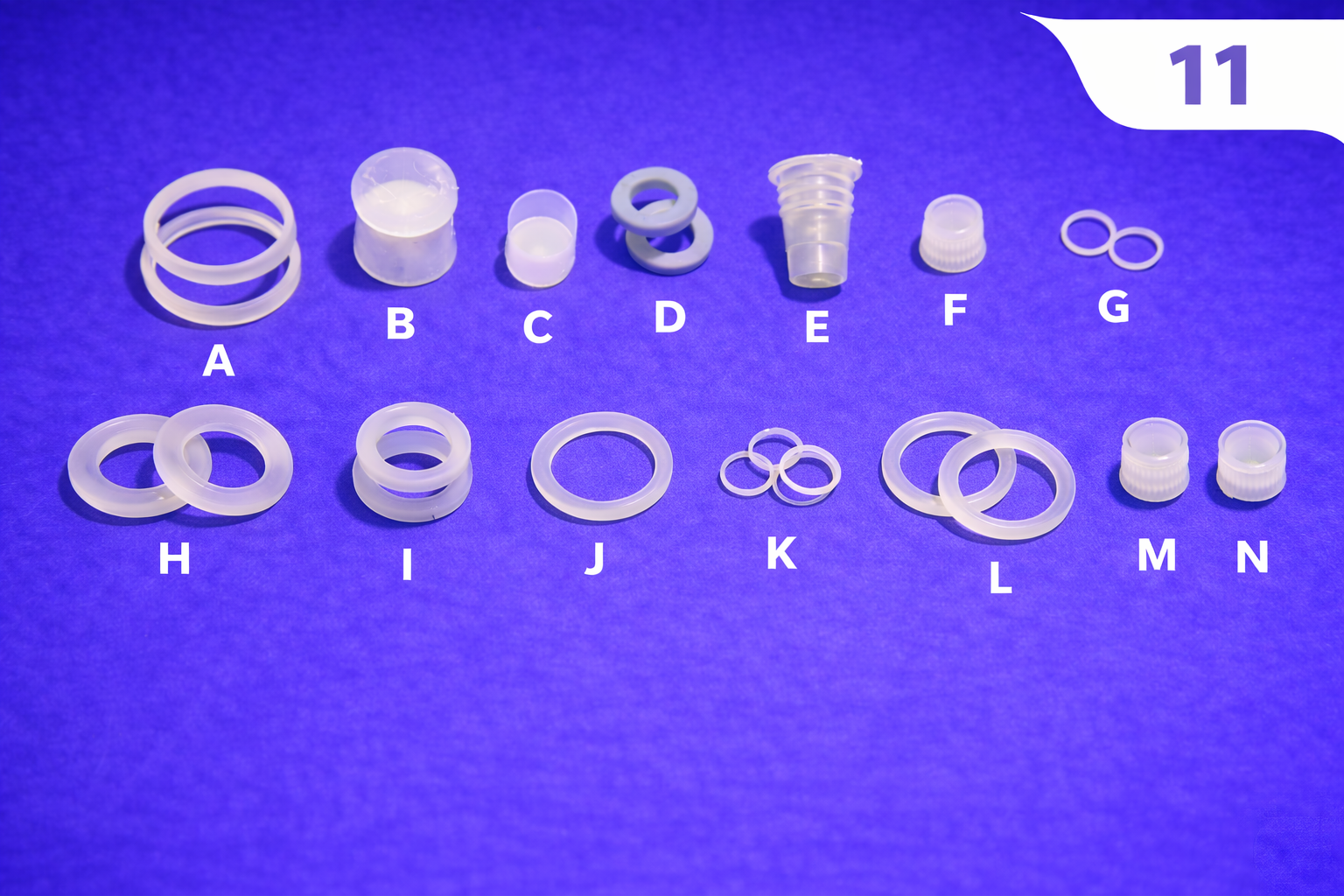 Silicon Rubber Wads